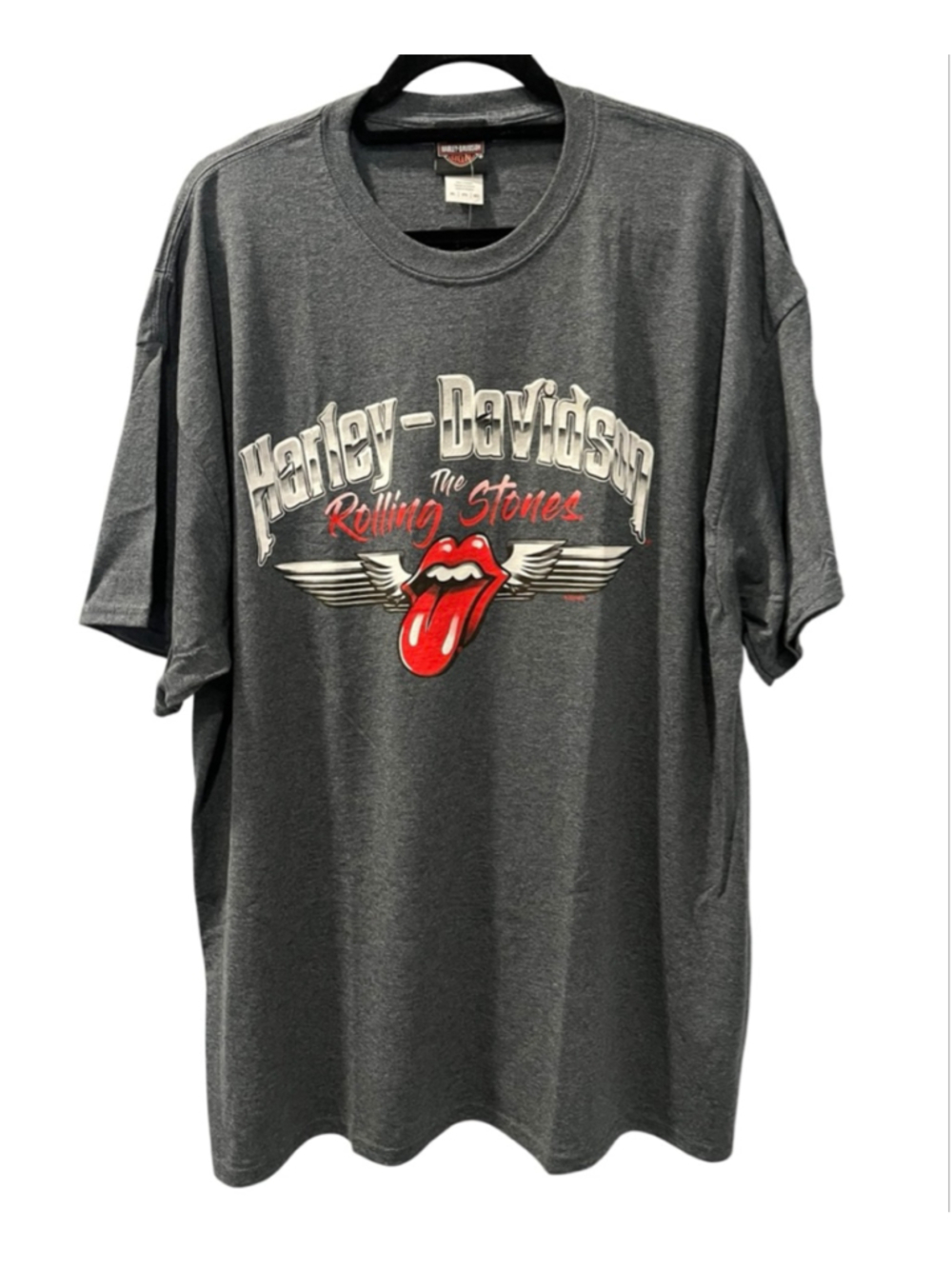 Harley Davidson NWT Rolling Stone Short Sleeve T-Shirt Size 2XL Chrome Wings
